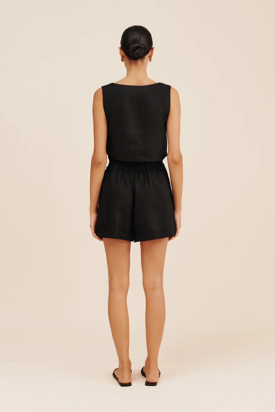 Alice Crop Top in Black - Image 4