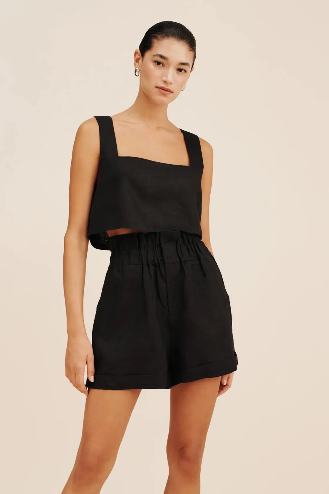 Alice Crop Top in Black - Image 5