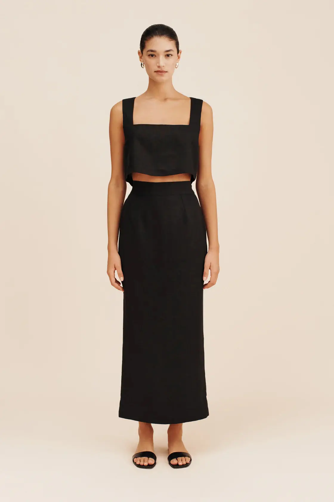 Alice Crop Top in Black - Image 6