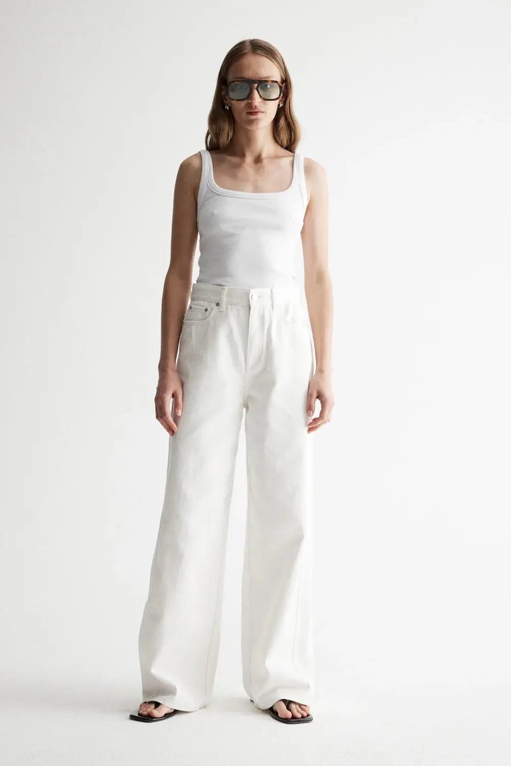 Apollo Jean in White - Image 3