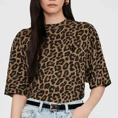 Avi Tee in Leopard - Image 3