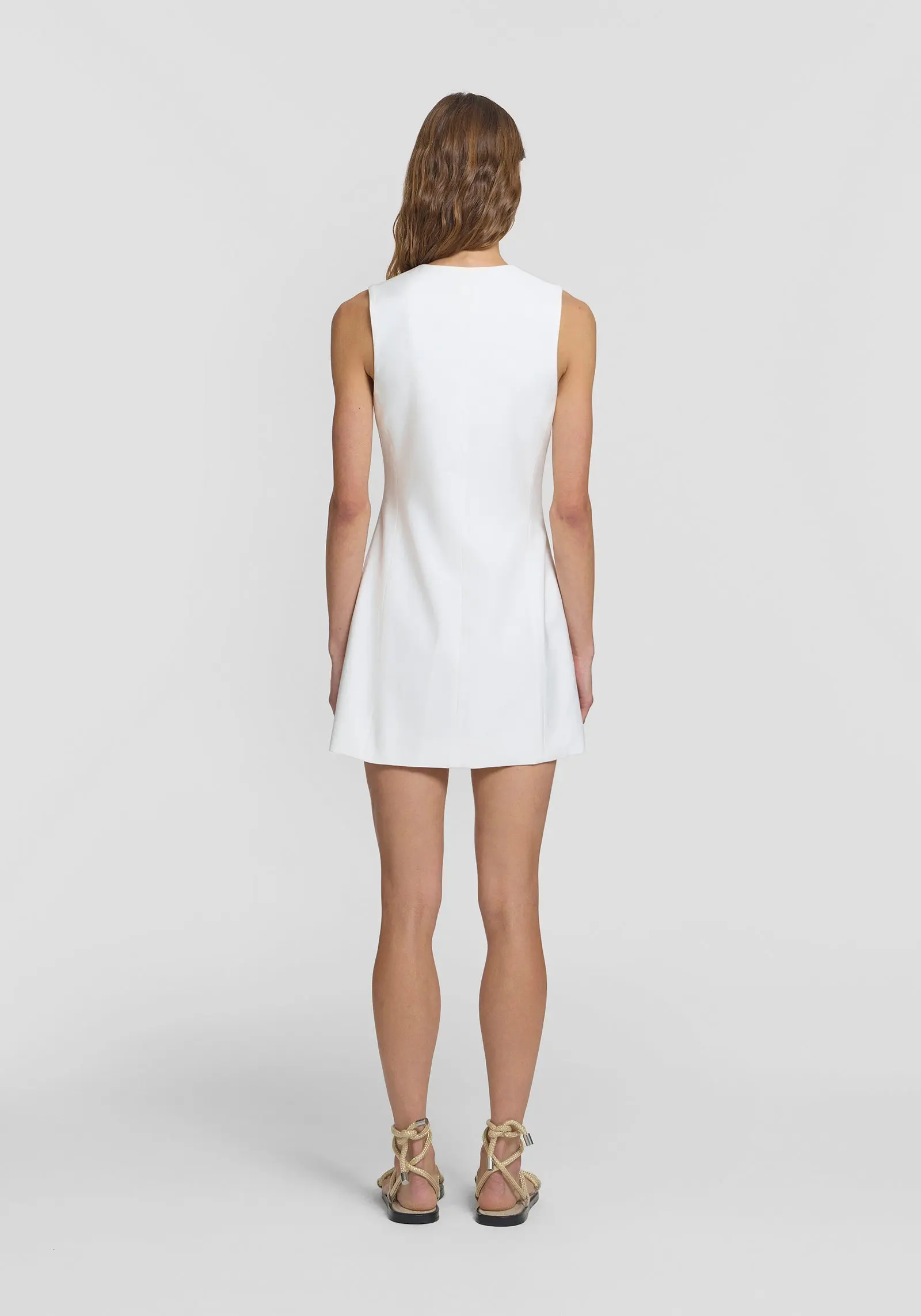Cascade Dress in Ivory - Image 5