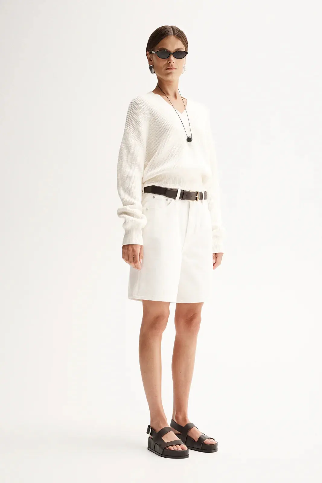 Chester Knit in Ecru - Image 3