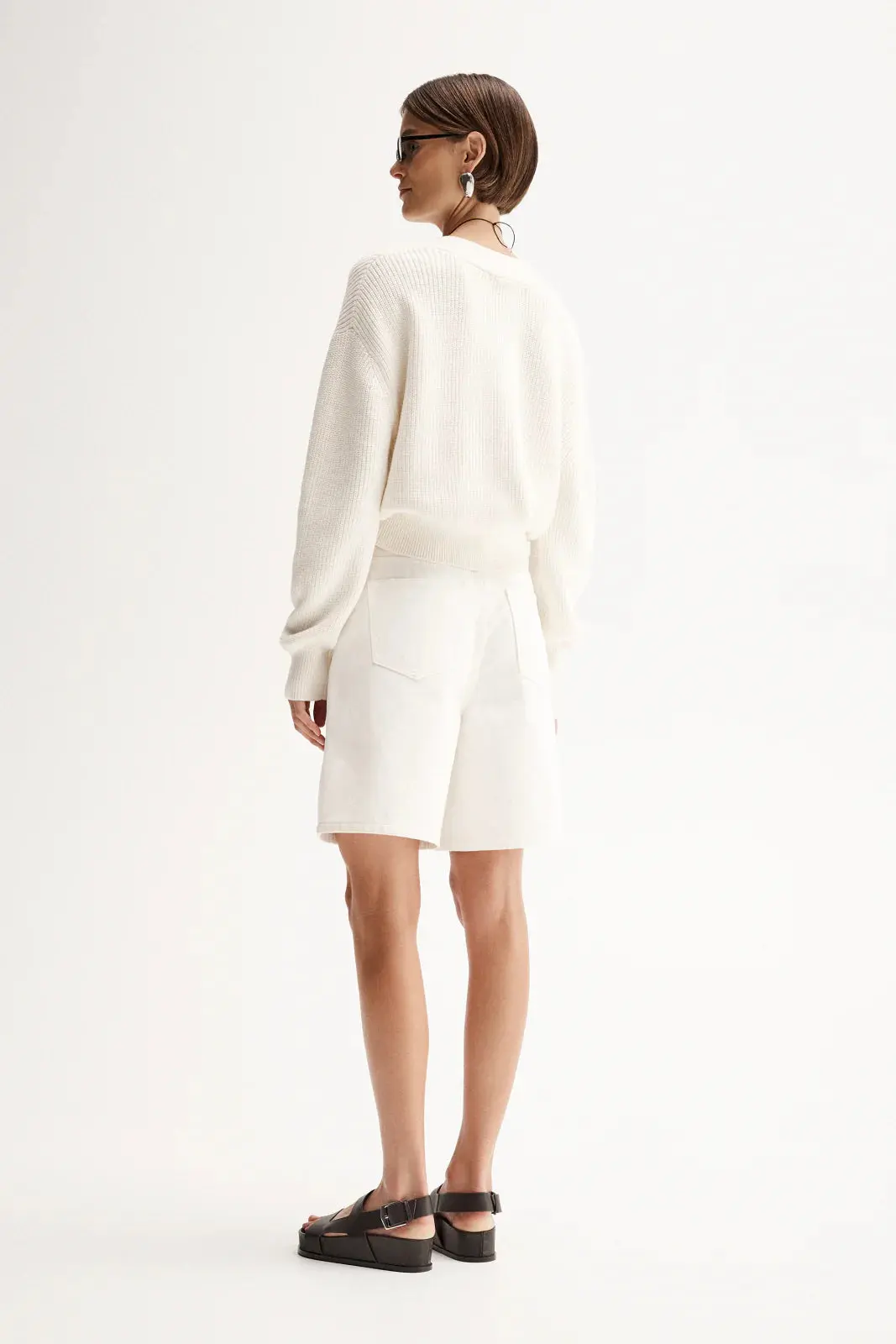 Chester Knit in Ecru - Image 4