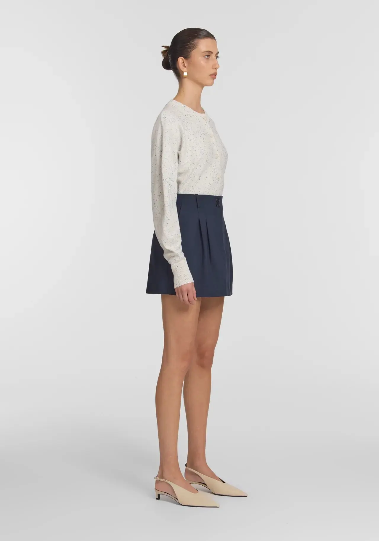 Entourage Skirt in Navy - Image 3