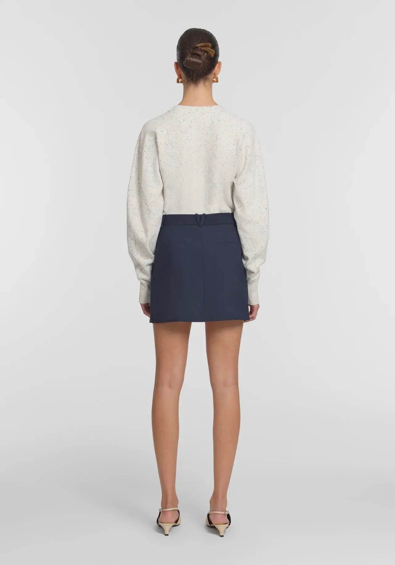 Entourage Skirt in Navy - Image 4