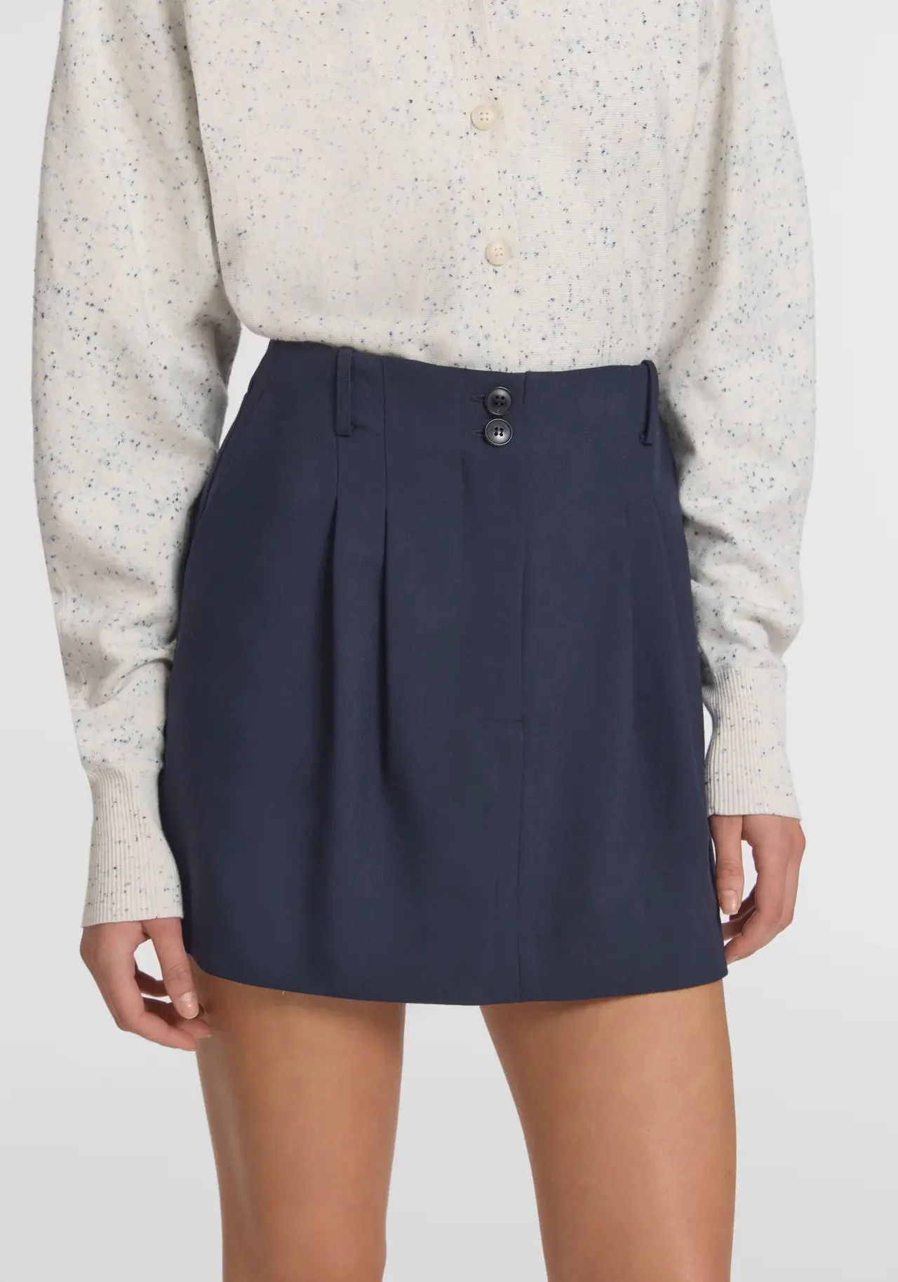 Entourage Skirt in Navy - Image 5