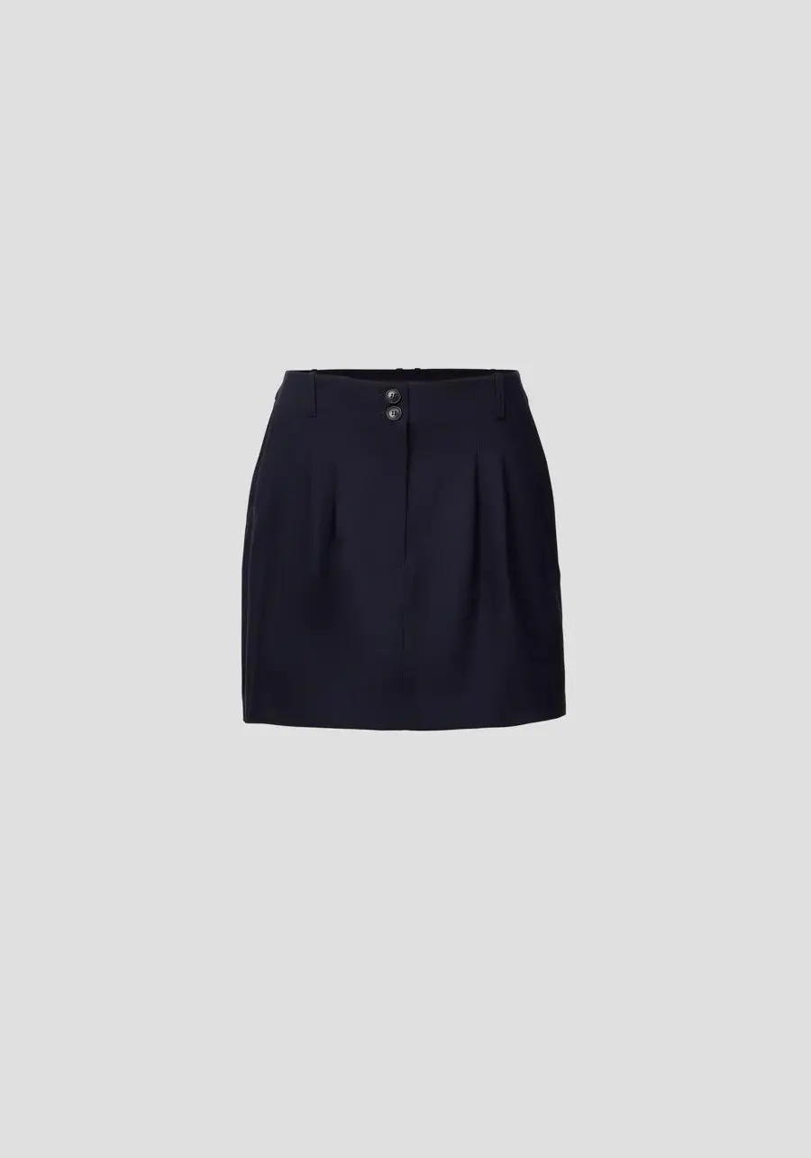 Entourage Skirt in Navy - Image 6