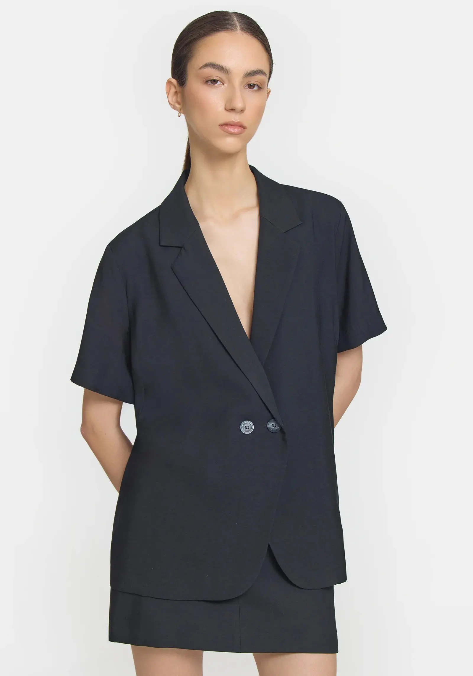 Hepburn Shirt in Black - Image 5