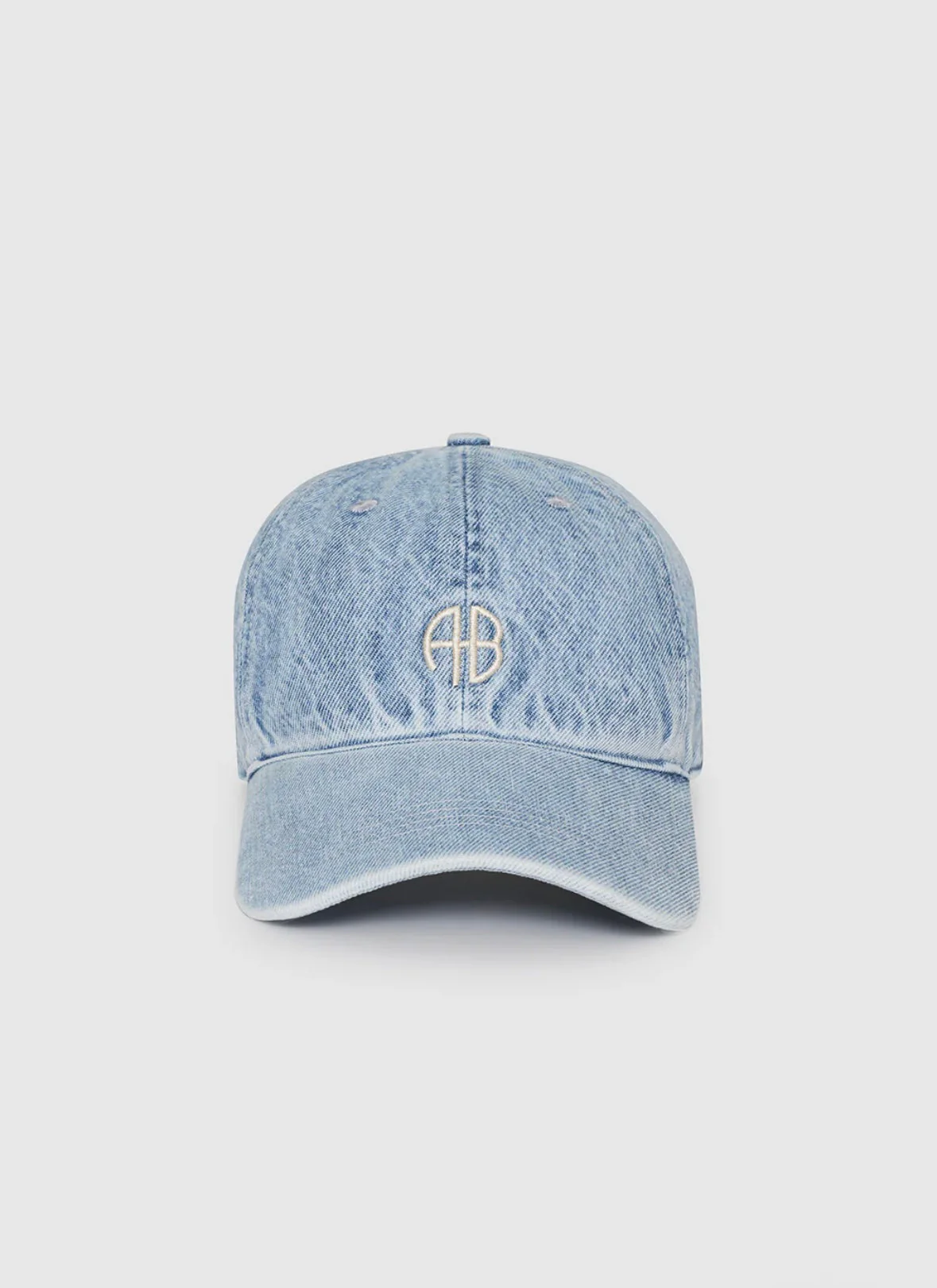 Jeremy Cap in Bleached Blue Denim - Image 5