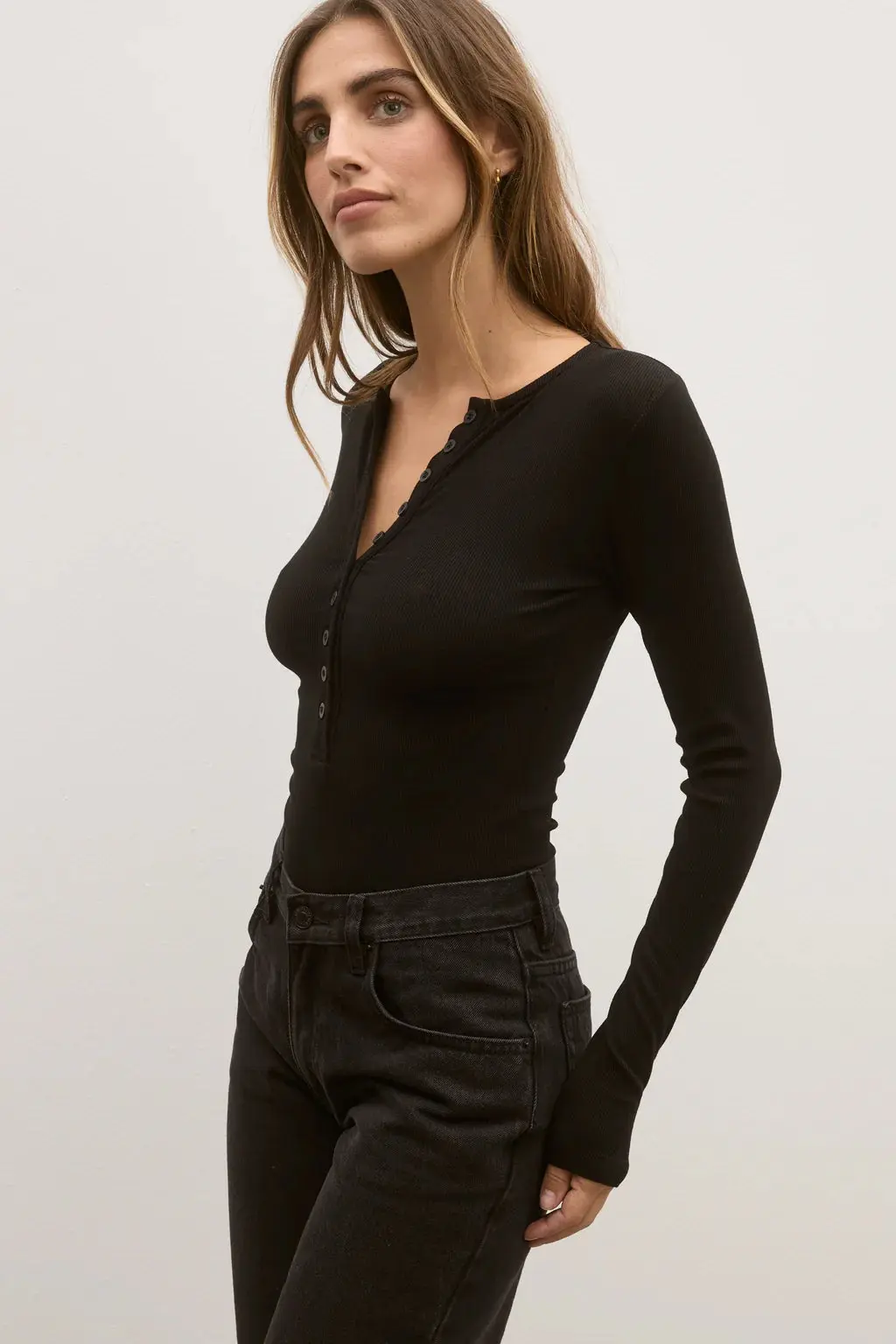 Lara Bodysuit in Black - Image 3