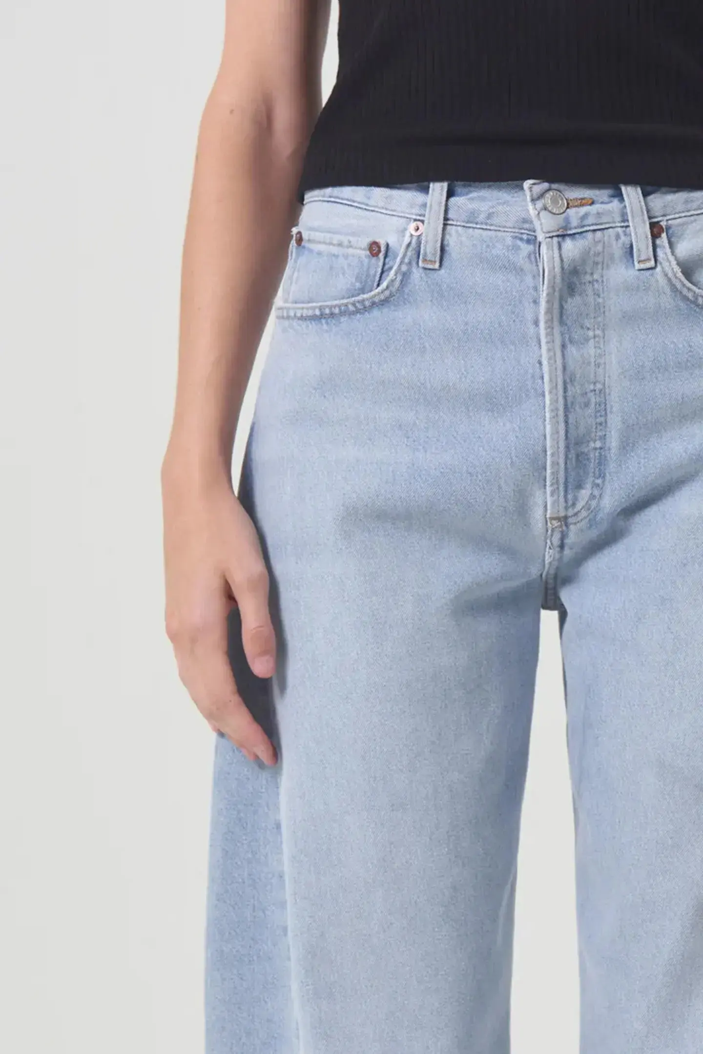 Luna Pieced Jean in Void - Image 5