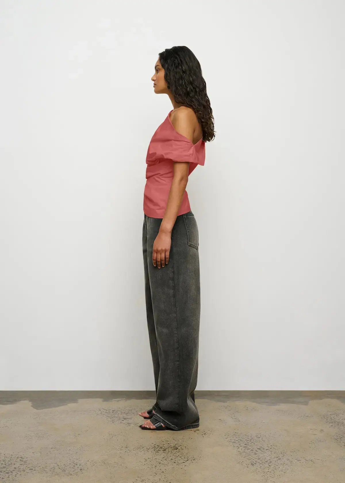 Pallas Top in Washed Red - Image 3