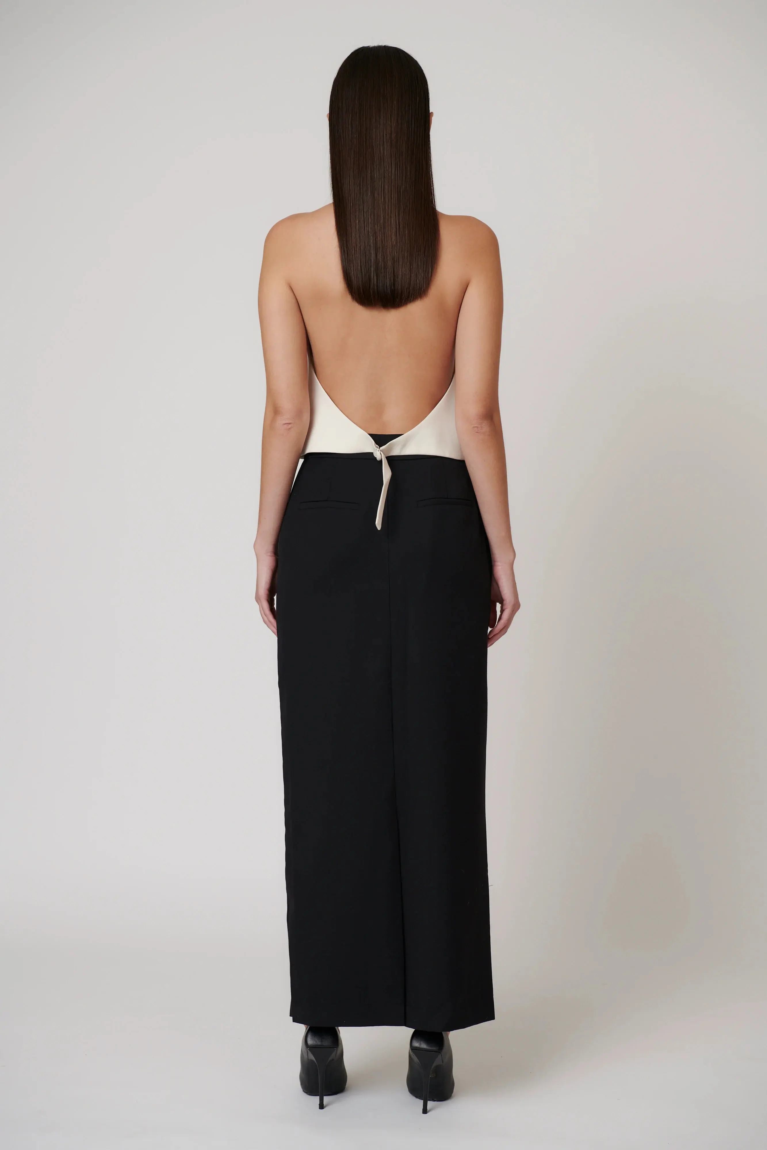 Phoenix Maxi Skirt in Black - Image 3