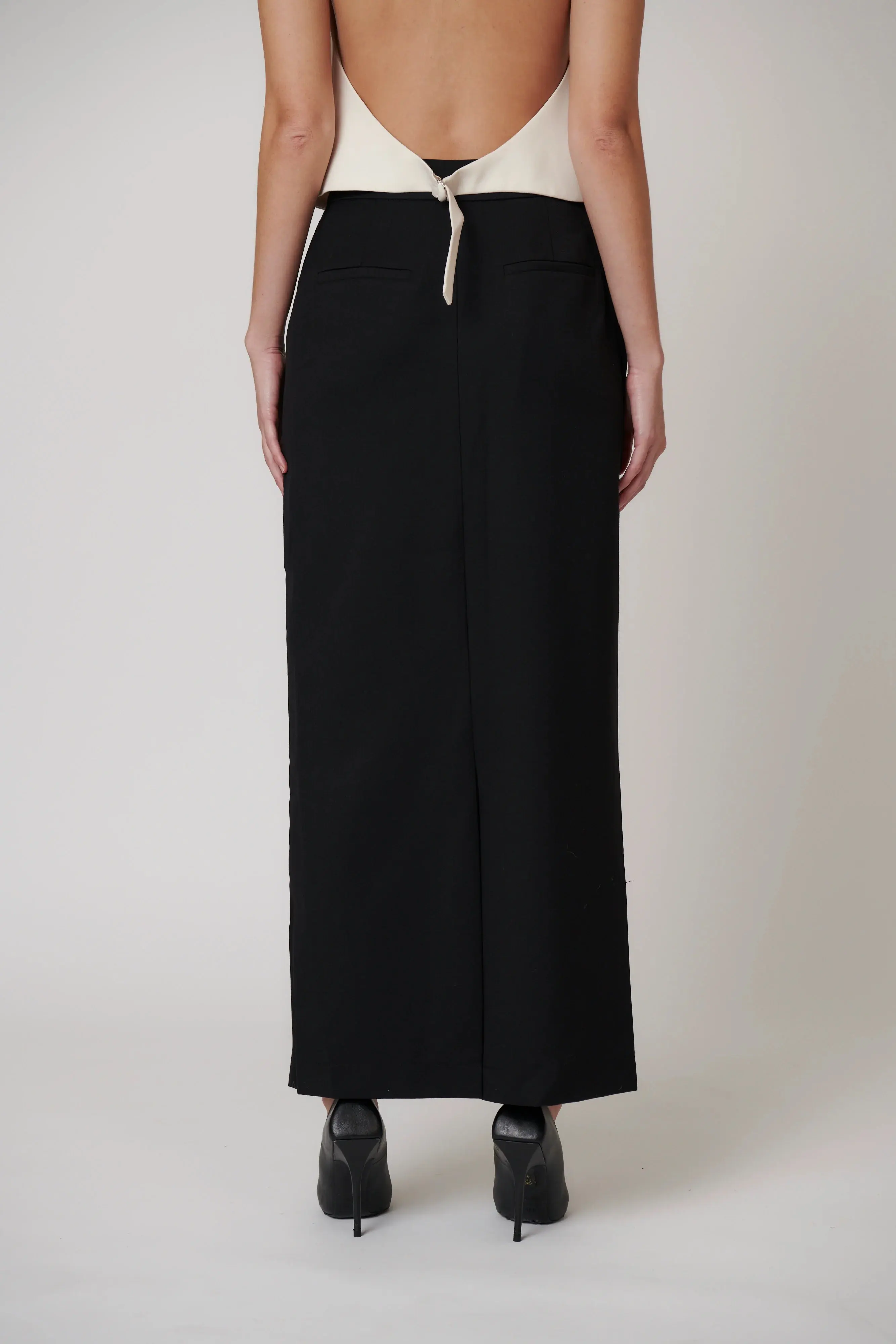 Phoenix Maxi Skirt in Black - Image 6