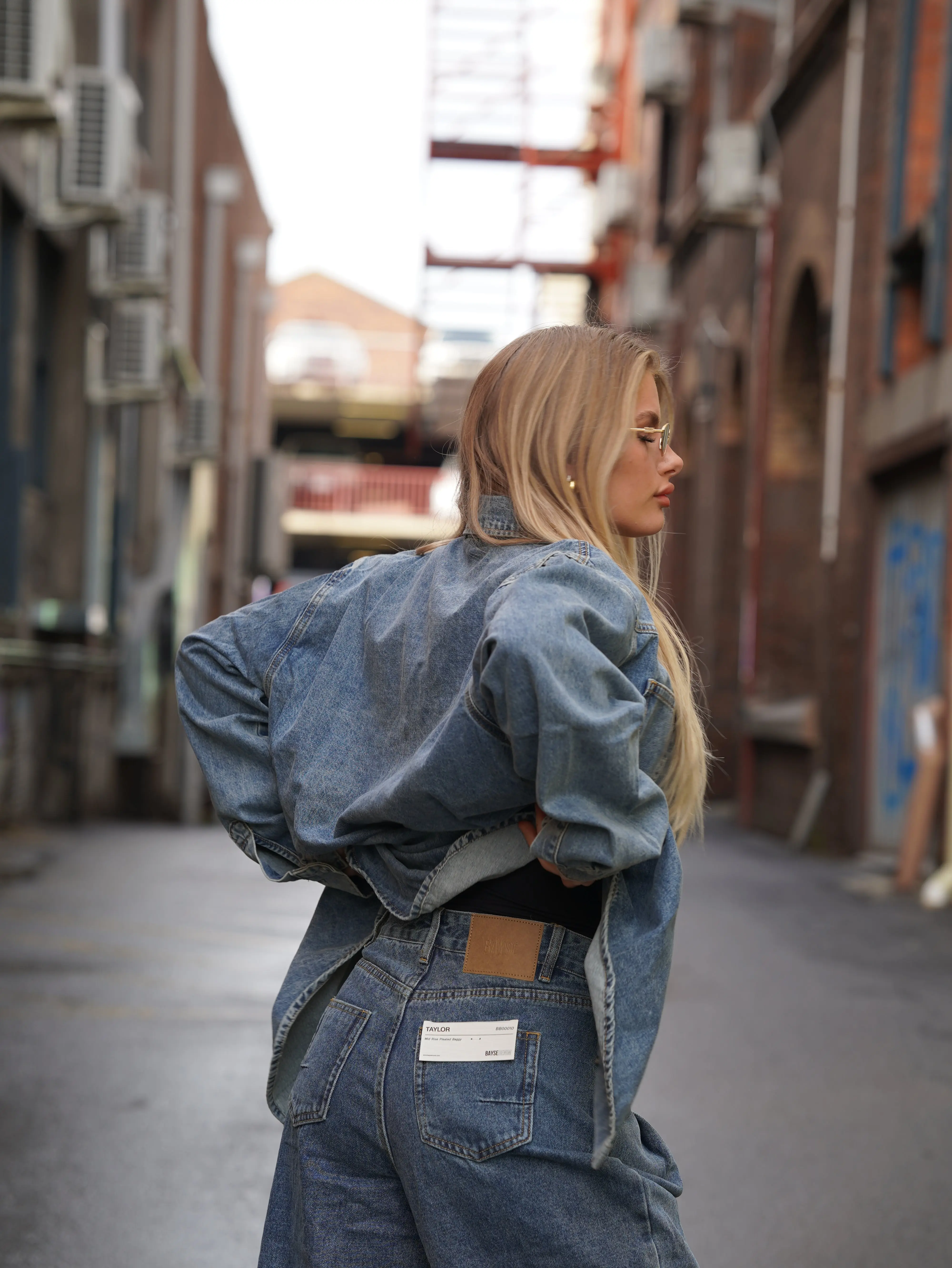 Taylor Denim in Memphis Blue - Image 3