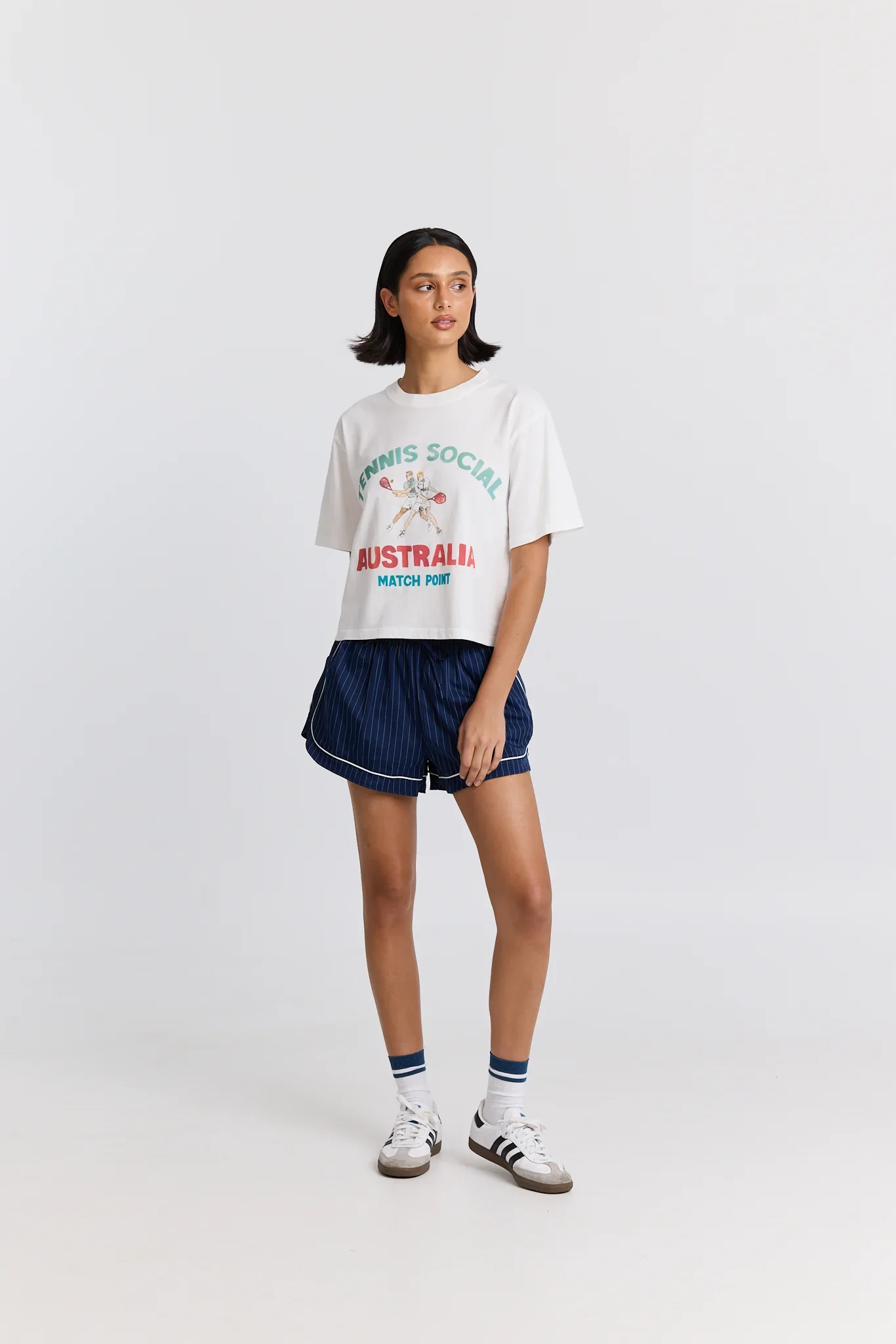 Tennis Social Boxy Tee - Image 5
