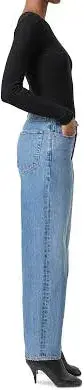 V-waist baggy Jean in Fairway - Image 6